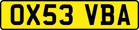 OX53VBA