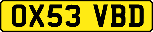 OX53VBD