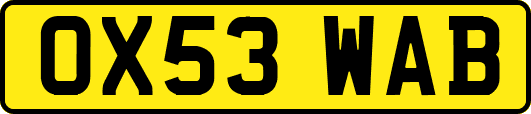 OX53WAB