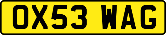 OX53WAG