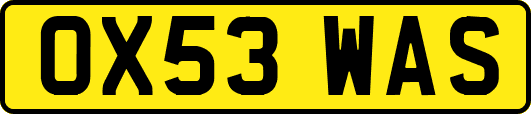 OX53WAS