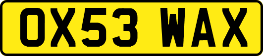 OX53WAX
