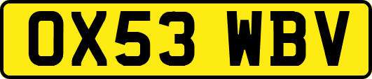 OX53WBV