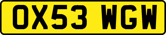 OX53WGW