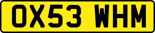 OX53WHM