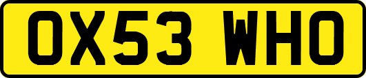 OX53WHO