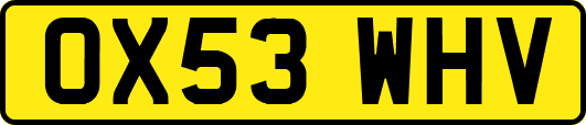 OX53WHV