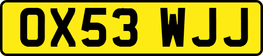 OX53WJJ