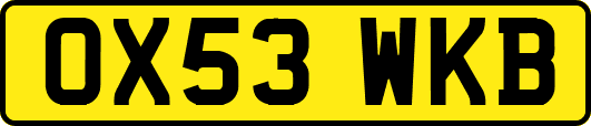 OX53WKB