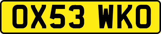 OX53WKO