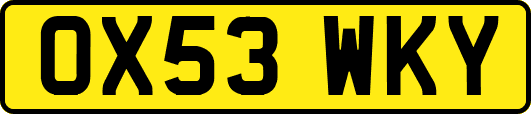 OX53WKY