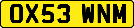 OX53WNM