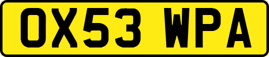 OX53WPA