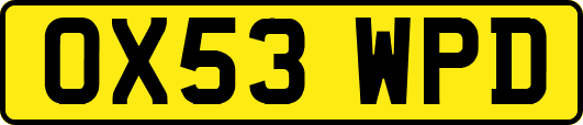 OX53WPD