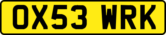 OX53WRK
