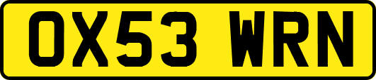 OX53WRN