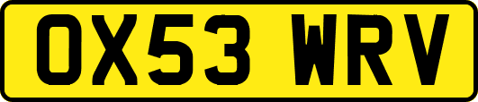 OX53WRV