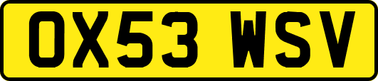 OX53WSV