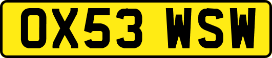OX53WSW