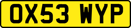 OX53WYP