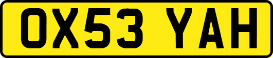 OX53YAH