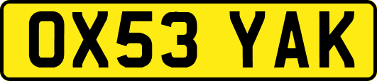 OX53YAK