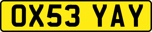 OX53YAY