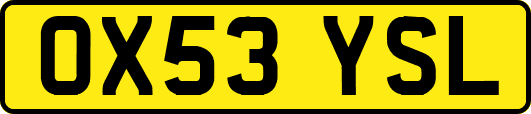 OX53YSL