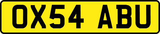 OX54ABU