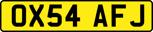 OX54AFJ