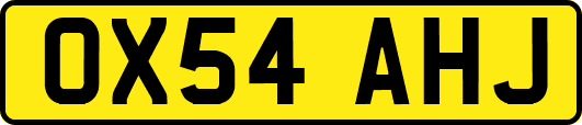 OX54AHJ