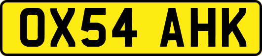 OX54AHK