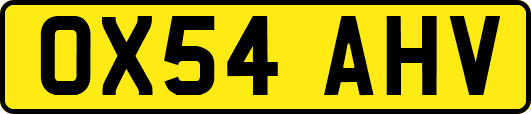 OX54AHV