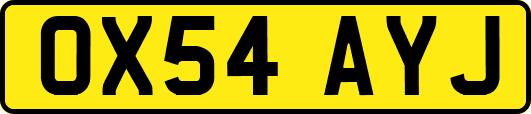 OX54AYJ