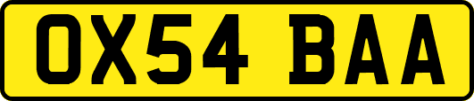 OX54BAA