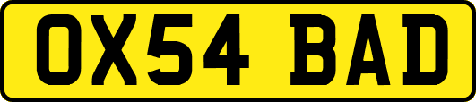 OX54BAD