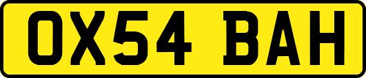 OX54BAH