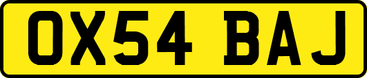 OX54BAJ