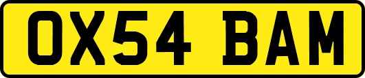 OX54BAM