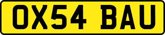 OX54BAU
