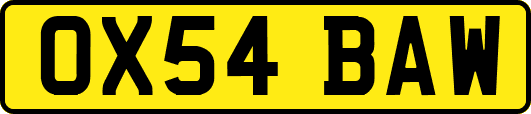 OX54BAW