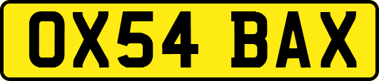OX54BAX