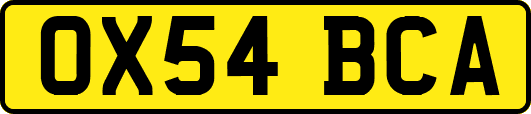 OX54BCA
