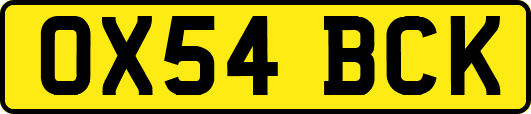 OX54BCK