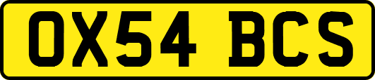 OX54BCS