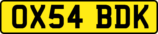 OX54BDK