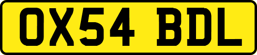 OX54BDL
