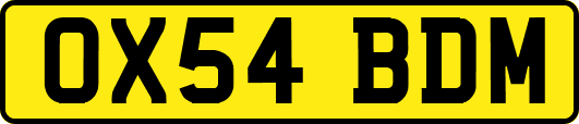 OX54BDM