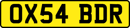 OX54BDR