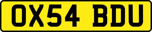 OX54BDU